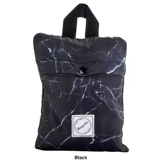 Bespoke Perfect Pack Super Light Foldable Daypack (15.5" / 13L) - Marble Black