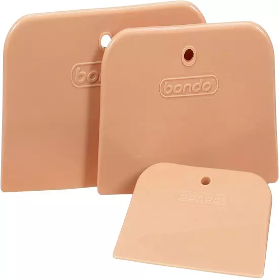 Bondo Spreader 3-Pack, 00357, 3 Sizes per Pack