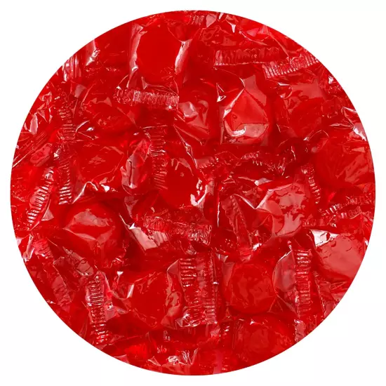 Cinnamon Discs Hard Candy 1lb Bulk Bag Individually Wrapped Old Fashioned Candy