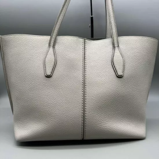 Tod S Handbag Tote Bag Joy Silver Logo Charm