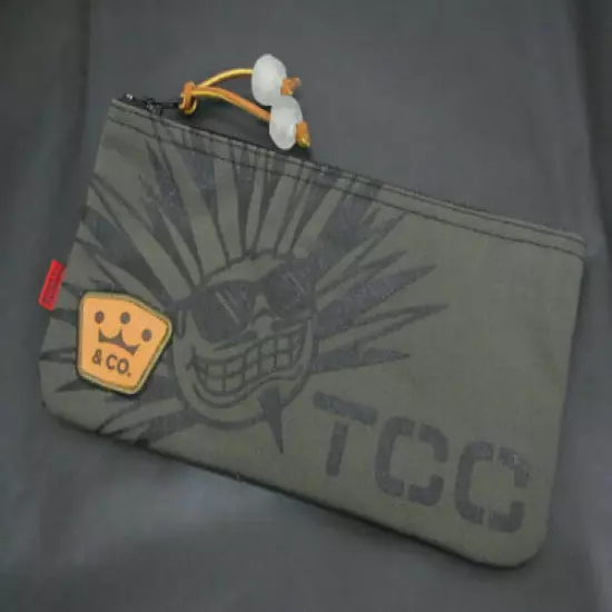 NEW 2019 Scotty Cameron and Co. CANVAS TCC AGAVEMAN OLIVE GREEN CASH BAG