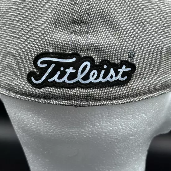 Titleist Golf Hat Gray Adult M/L A-Flex 65% Poly Used