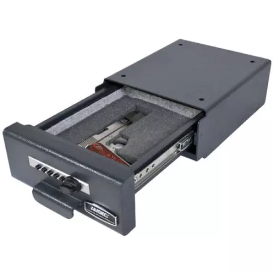 AMSEC Hide A Safe Hidden Handgun Safe Steel Pistol Box Conceal Weapon HAS410