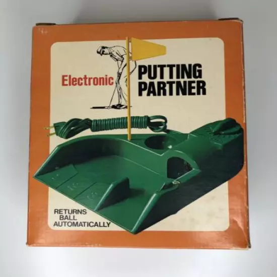 Jef Oscar Jr Electronic Putting Partner Cup Model JR-100 complete with box mint