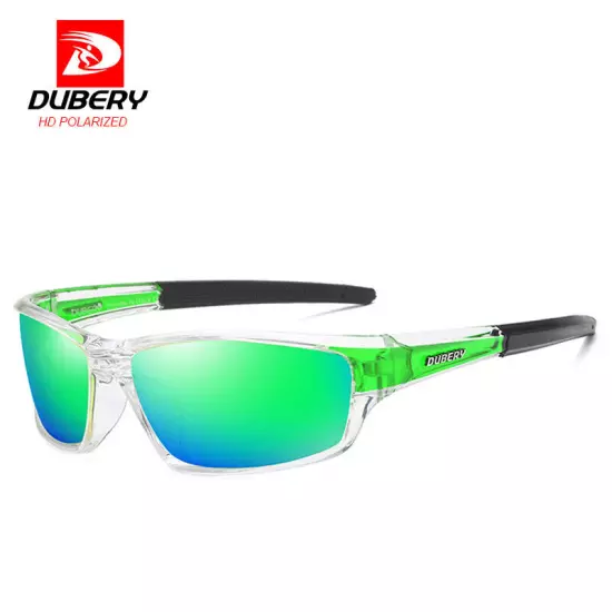 DUBERY Polarized Sports Sunglasses for Men Women Cycling Fishing Driving Glasses