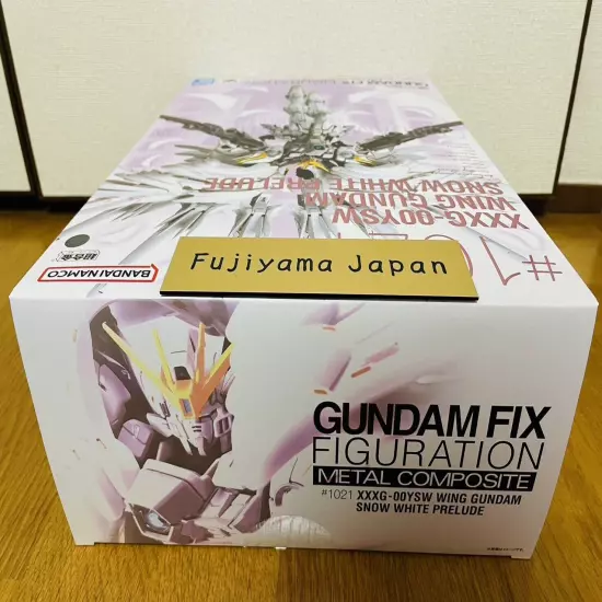 GUNDAM FIX FIGURATION METAL COMPOSITE WING GUNDAM SNOW WHITE PRELUDE Bandai