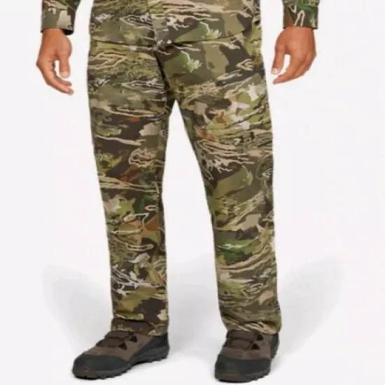 Under Armour ArmourVent NFZ Camo Field Pants - Forest Camo Men's Size 40/36 $120