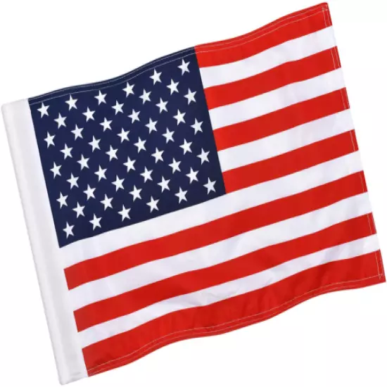 KINGTOP Standard Golf Flag, Double-Side American Pin Flag, Regulation Tube Flag,