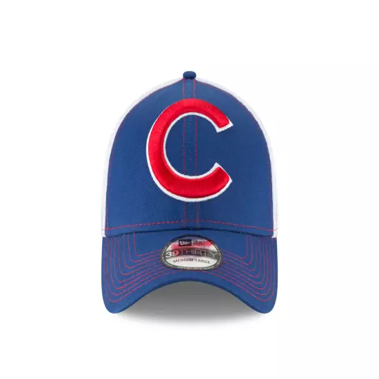 Chicago Cubs 39THIRTY Mega Team Neo Hat, Medium/Large