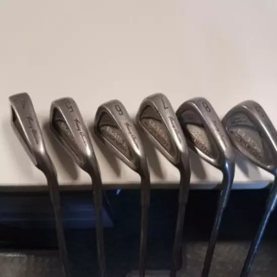 Tommy Armour 845s Silver Scot Iron Set 4-9. Stock Steel Shafts, Stiff Flex