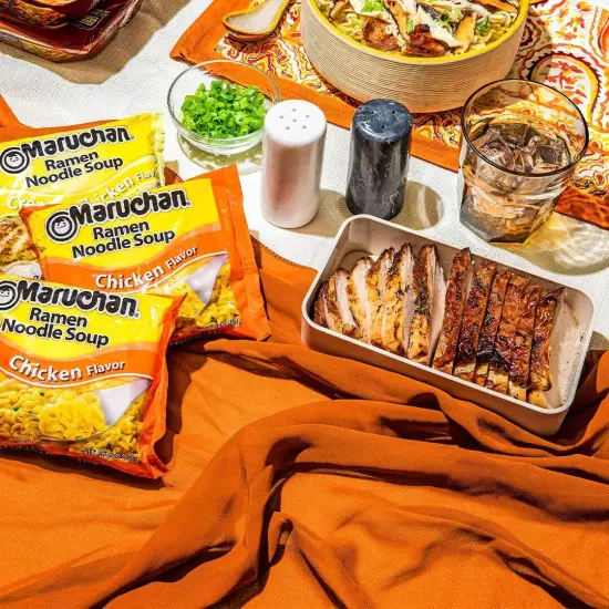 Maruchan Ramen Chicken, Instant Noodles, Ready to Eat Meals, 3 Oz, 24... 