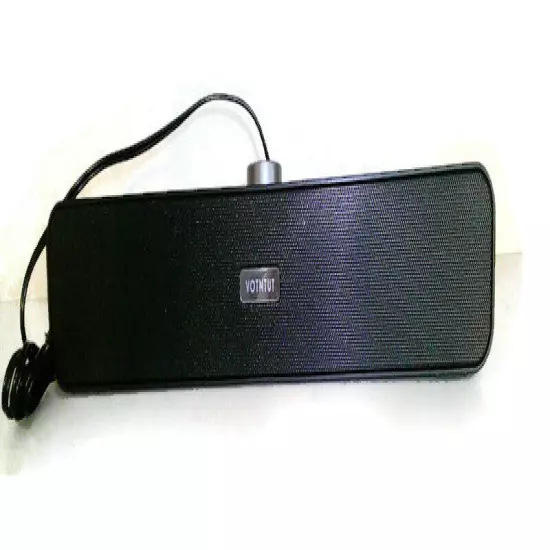 Votntut Computer Desktop Speaker EL003A USB Mode Black BRAND NEW