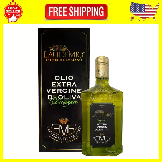 Extra Virgin Olive Oil Organic Laudemio, 8.45 Oz