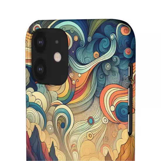 FASHION JUNKY - Psychedelic Snap Phone Case