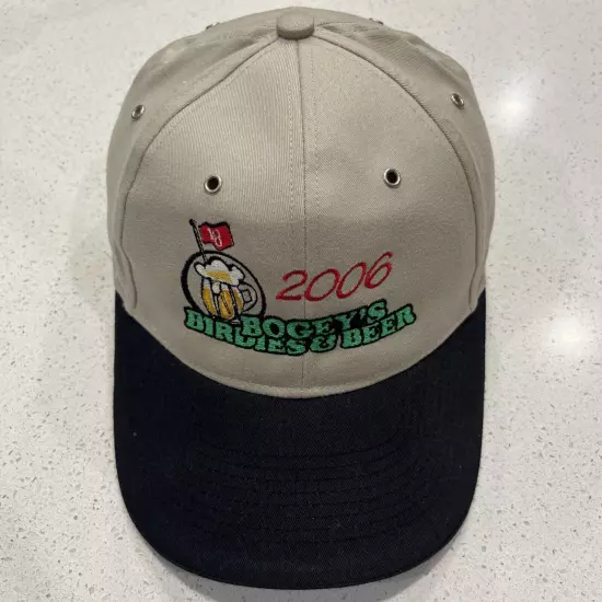 Vintage Adjustable Hat Bogeys Birdies & Beer