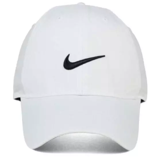 Nike Dri-Fit Lightweight Training Golf Tennis Running Hat-White-Brand New/tag