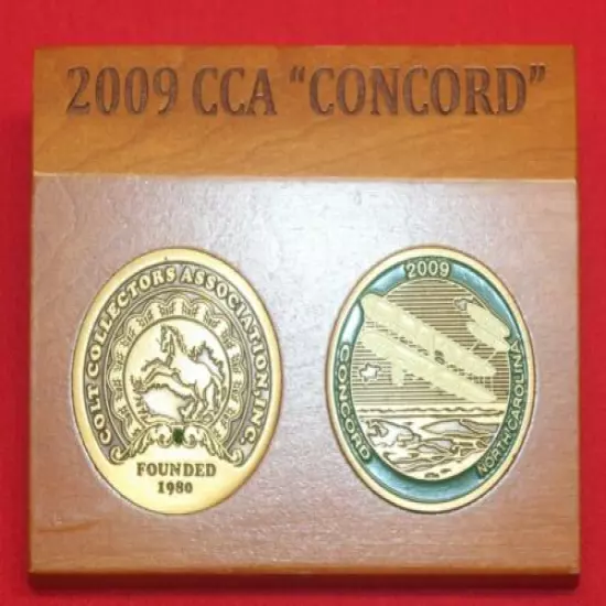 COLT Firearms Factory CCA Show #9 of 18 Paperweight 2009 Concord