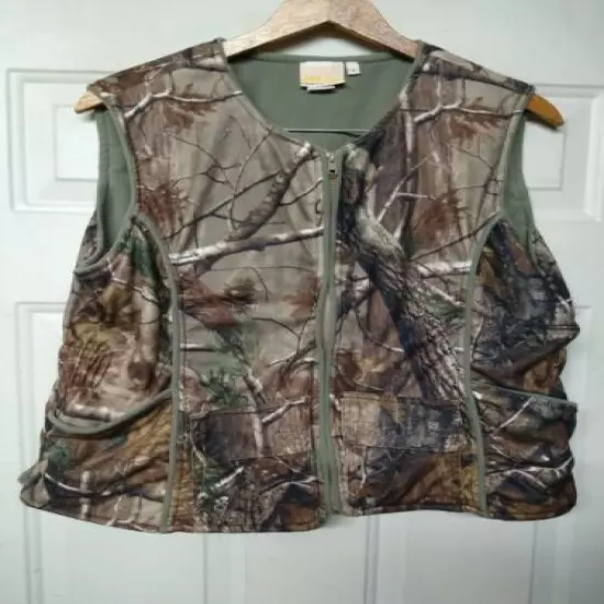 SHE Safari Ladies Camo Hunting Vest Size L