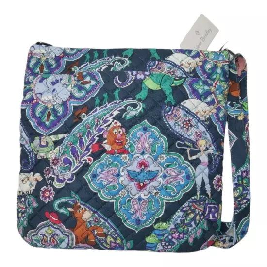 Vera Bradley Disney Toy Story Andy’s Room Triple Zip Hipster Crossbody