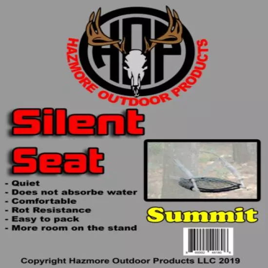 Hazmore Silent Seat replacement tree stand seat for Summit tree stand