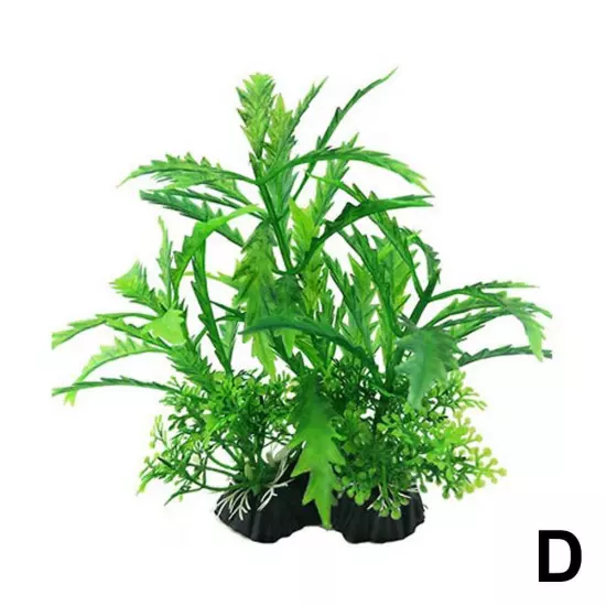 Artificial Underwater Plants Aquarium Water Plant Fish Tank Landscape Deco NEW~