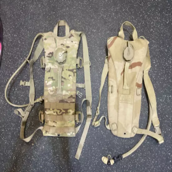 Two Camelback hydration pack camo- Military Issue