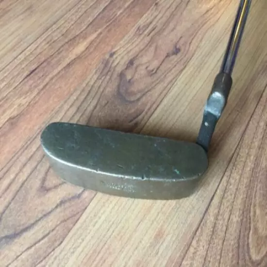 Vintage Northwestern Model BR13 Brass Putter RH 35”