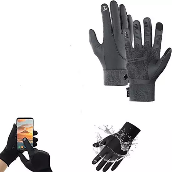 Dodorado Gloves, Premium Thermo Gloves, Unisex Winter Warm Touch Screen Gloves