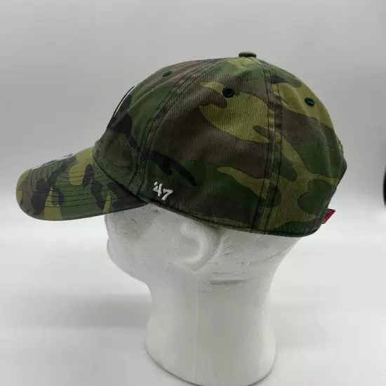 Men's Green Camo Baseball Cap One Size Fit All Hat