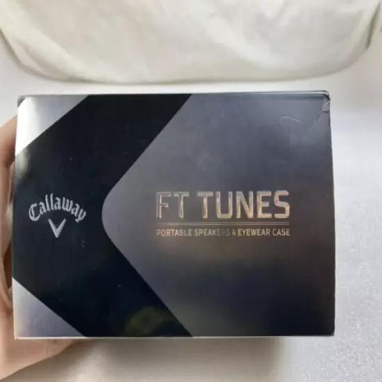 NEW CALLAWAY FT Tunes Sunglasses Case With Built In Portable Music Speaker $99