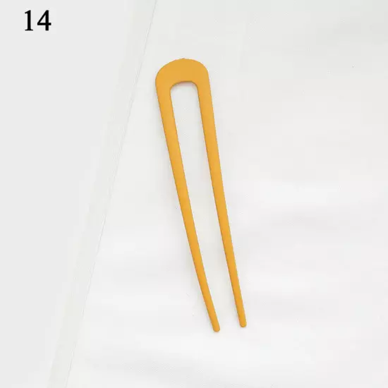 U Shaped Hair Pin Stick Meatball Hair Clips Hairstyle Women Girl Headdress Plugต