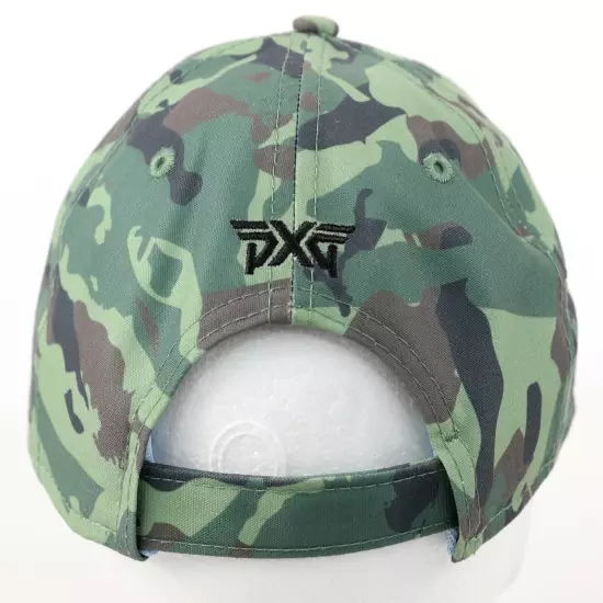 PXG 920 Jungle Camo Strapback Golf Hat Green New Era 9Twenty Womens NWD