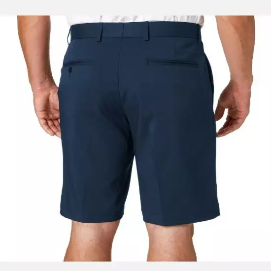 SLAZENGER Mens CORE Moisture WICKING Navy Blue Golf Athletic Shorts W 32 M 