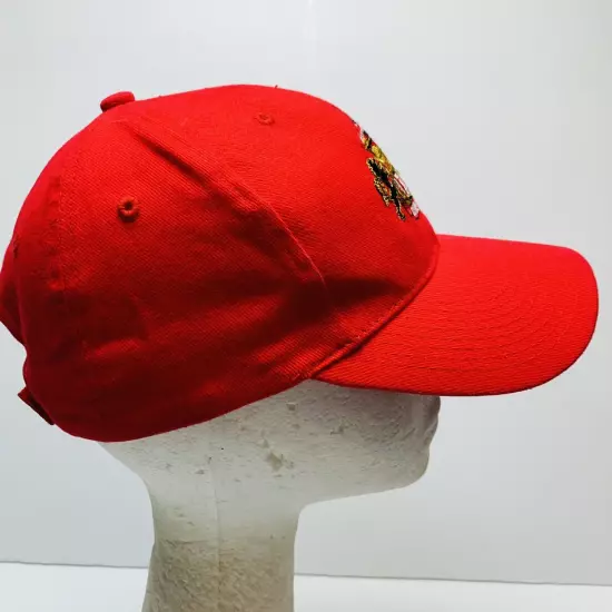 Sunderland AFC Hat Cap Adjustable OSFM Red Football Soccer