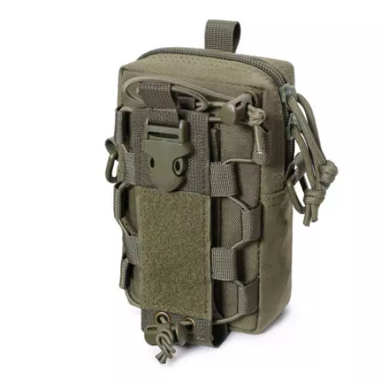 Tactical Molle Bottle Pouch Handbag Shoulder Pack Storage Bags Hiking Outdoor