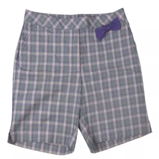 Lady Hagen - NWT Women's Lavender Leeds Short Plaid Golf Shorts - Sizes: 6, 14