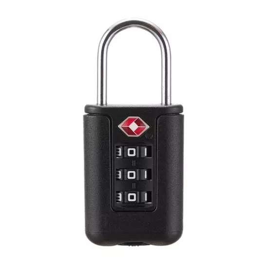 Padlock 3 Digit Combination Lock Luggage Password Lock TSA Customs Code Lock