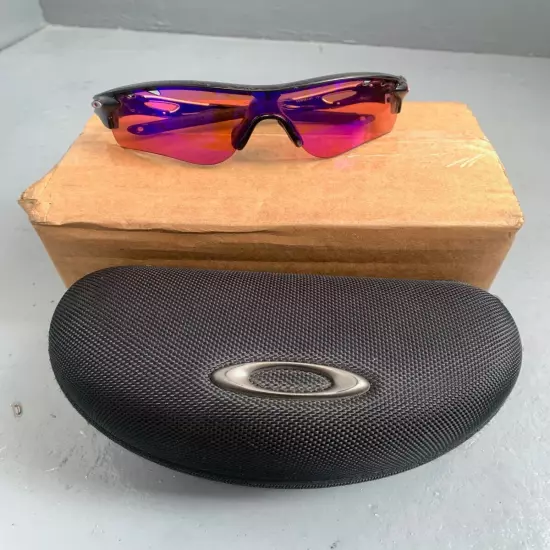 Oakley Radarlock PRIZM Lens Sunglasses Black/Silver Frame