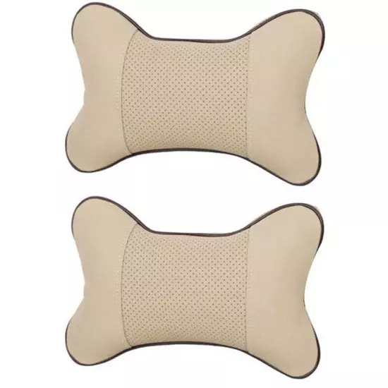 Protective Car HeadRest Bone Pillow for Impact Prevention while Driving