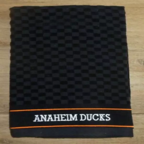 MHL Embroidered Tri-fold Golf Towel - Anaheim Ducks