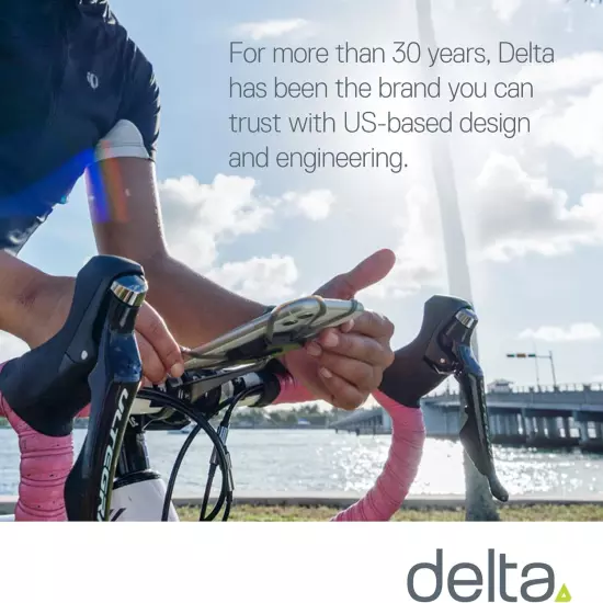 Delta Cycle Xmount Bike Phone Holder, Adjustable Fit for Any Handlebar & Phone