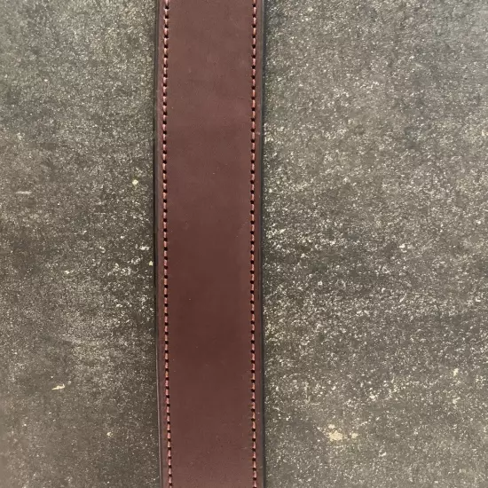 Hanks Belts The Ranger Men’s Size 46 Brown Leather 1.5 Inch