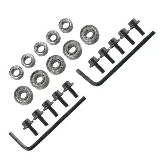 10pc Set Router Bit Top Mounted Ball Bearing Guide For Router Bit Bearing Repair