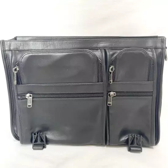 Tumi 96171D4 Business Bag Leather Black Large Capacity