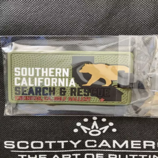 NEW SCOTTY CAMERON - Search & Rescue RUBBER LEASH - Green - New