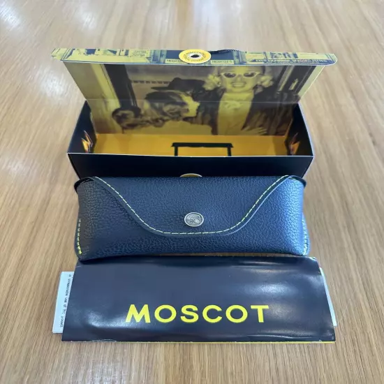 MOSCOT LEMTOSH WITH CASE 49-24-145 Col. BLACK