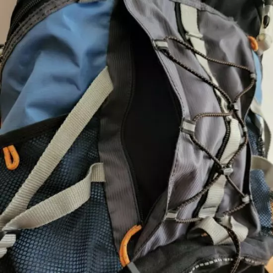 Outdoor Products Backpack, Grey Black Lots Of Pockets Hiking School Camping 