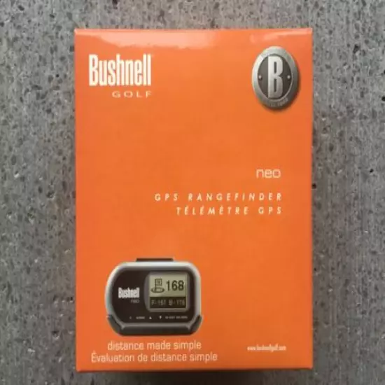 bushnell neo gps rangefinder