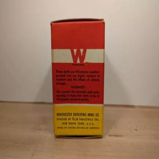 VINTAGE WINCHESTER Ranger Super Target Load 12 Ga Empty Shotshell Box Only