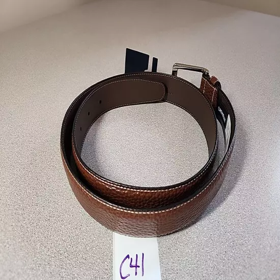 Cremieux Brown Leather Belt Size 36